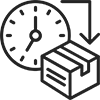 Timely Delivery Icon